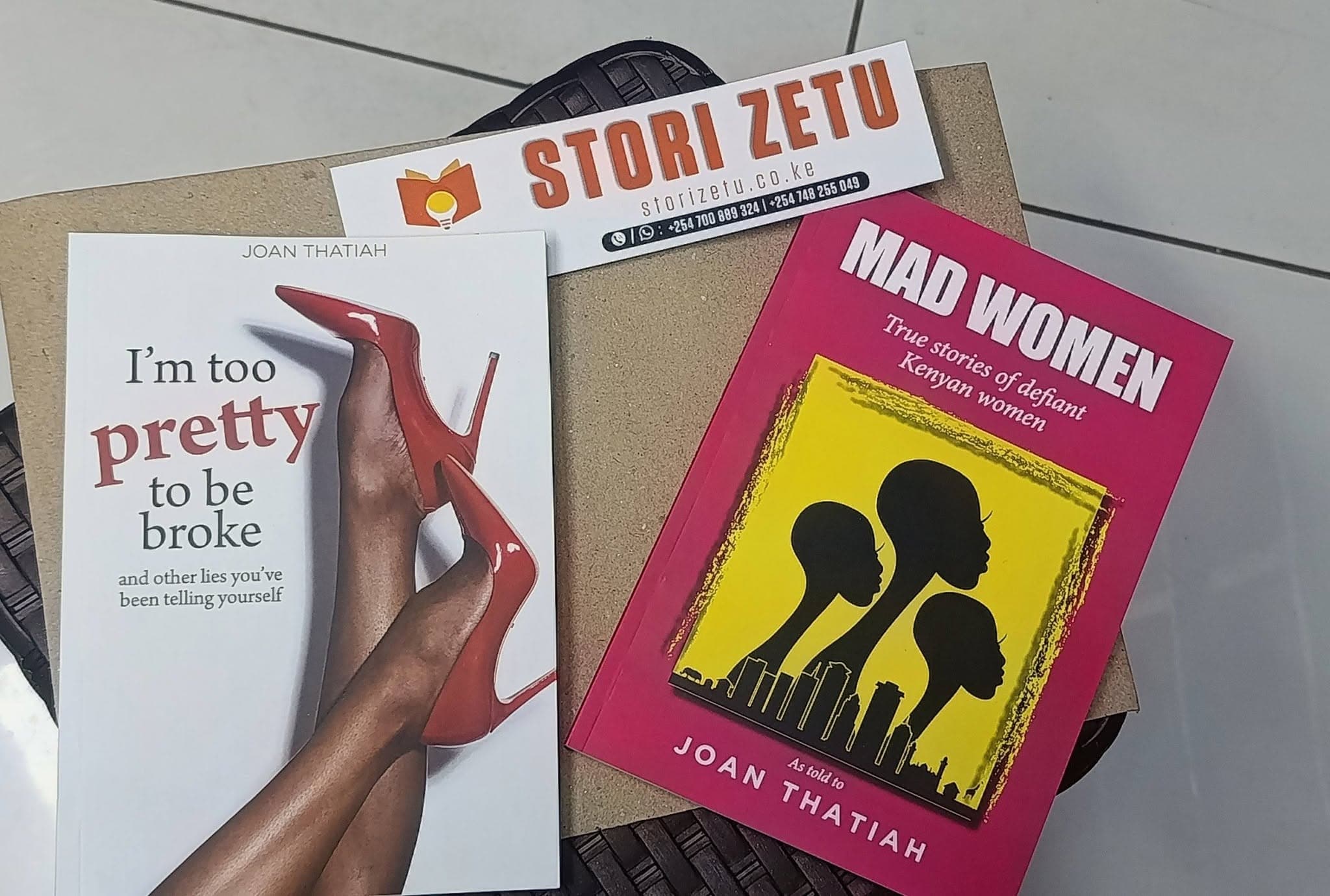 Joan Thatiah titles at Stori Zetu